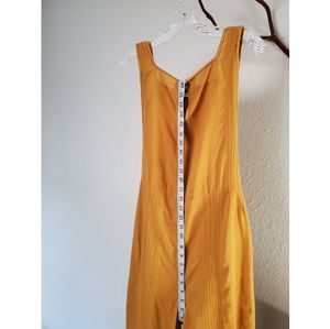 Made Well pull-on cotton casual jumpsuit key hole neck